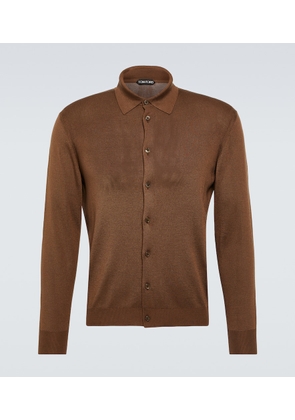 Tom Ford Knitted silk shirt