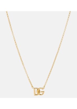 Dolce&Gabbana DG logo embellished necklace