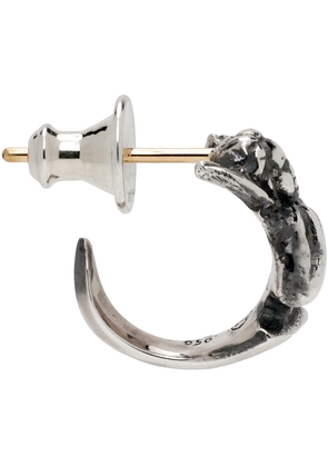 Yohji Yamamoto Silver Angel Dagger Single Earring