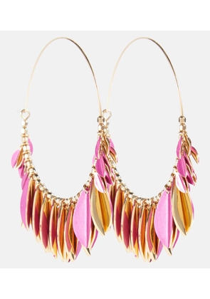 Isabel Marant Leaf hoop earrings