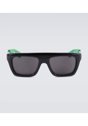 Bottega Veneta Rectangular acetate sunglasses