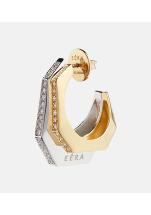 Eéra Sabrina 18kt gold single earring with diamonds