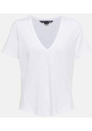 Veronica Beard Cindy V-neck cotton T-shirt