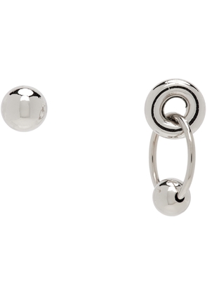 Justine Clenquet Silver Marley Earrings