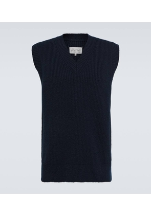 Maison Margiela Donegal wool and cashmere tabard vest