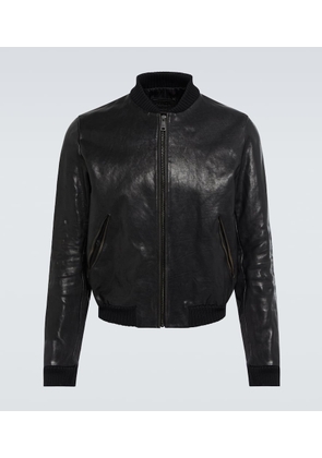 Prada Bomber leather jacket