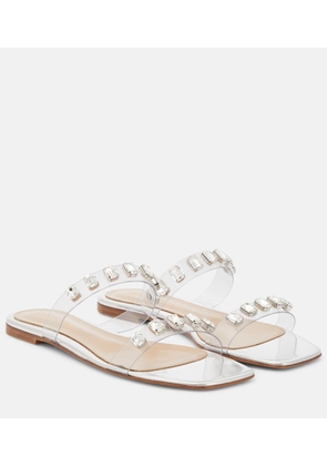 Gianvito Rossi Embellished PVC sandals