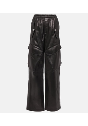 Dion Lee Leather cargo pants