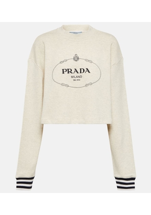 Prada Logo cotton sweater