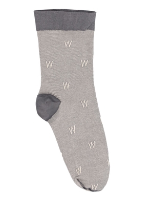The W Cotton Blend Socks