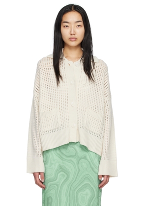 Holzweiler Off-White Tired Cardigan