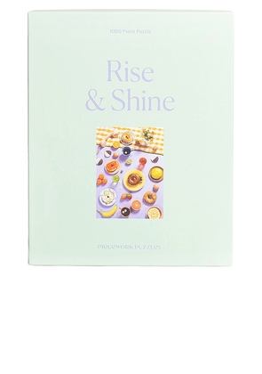 Piecework Rise & Shine 1,000 Piece Puzzle in Mint.