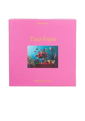 Piecework Tutti-Frutti 500 Piece Puzzle in Pink.