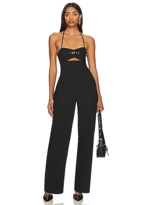 Lovers and Friends Charlize Jumpsuit in Black. Size M, S, XL, XXS.