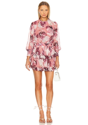 MISA Los Angeles Camila Dress in Pink. Size L, M, S.