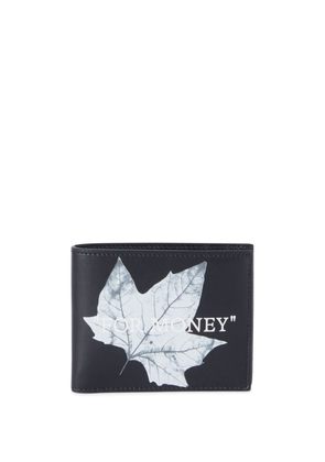 Off-White Quote Bookish X-Ray leather wallet - Black