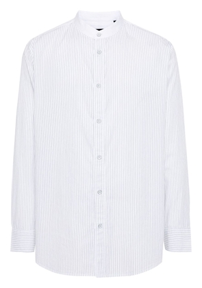 rag & bone Landon striped poplin shirt - White
