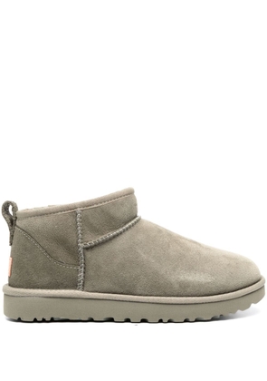 UGG Classic Ultra Mini suede boots - Green