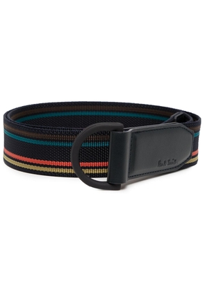 Paul Smith stripe-print belt - Multicolour