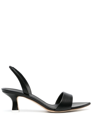 3juin 70mm leather open-toe sandals - Black