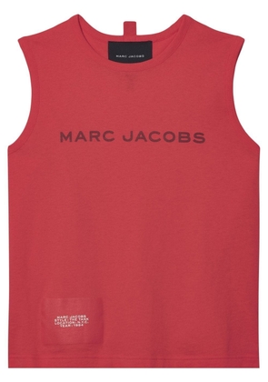 Marc Jacobs The Tank logo-print top - Red