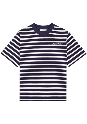 Sporty & Rich SR Sport striped T-shirt - Blue