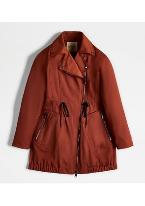 Tod's - Parka, RED, 36 - Coat / Trench