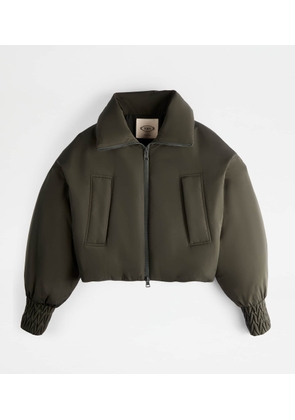 Tod's - Padded Jacket, GREEN, 36 - Coat / Trench