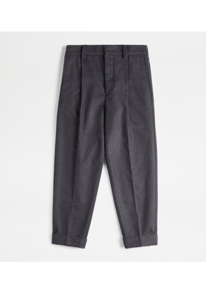 Tod's - Trousers with Darts, GREY, L - Trousers