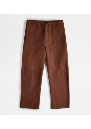 Tod's - Baggy Trousers, BROWN, M - Trousers