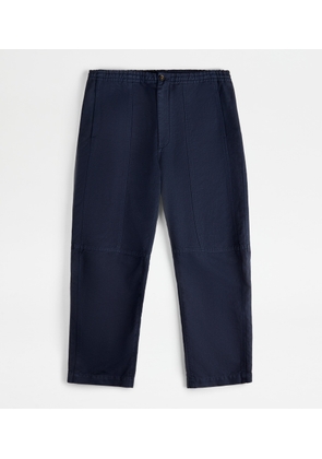 Tod's - Baggy Trousers, BLUE, L - Trousers