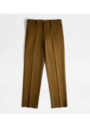 Tod's - Chino Trousers, BROWN, L - Trousers
