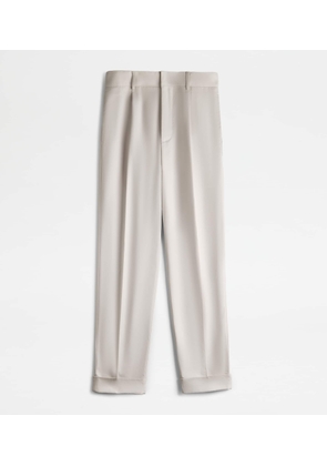 Tod's - Trousers With Darts, GREY, L - Trousers