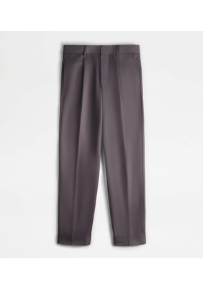 Tod's - Trousers With Darts, GREY, L - Trousers