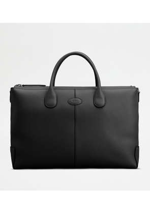 Tod's - Di Bag in Leather Large, BLACK,  - Bags