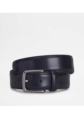 Tod's - Belt in Leather, BLACK, 100 - Belts