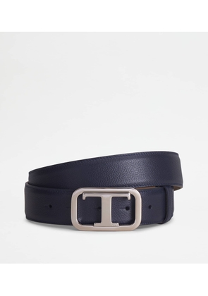 Tod's - Belt in Leather, BLUE, 105 - Belts