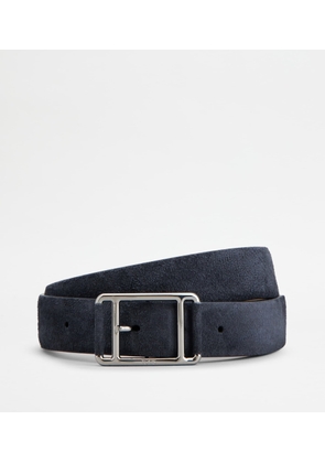 Tod's - Belt in Leather, BLUE, 105 - Belts