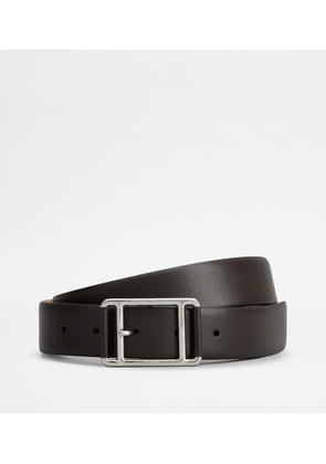 Tod's - Belt in Leather, BROWN, 105 - Belts