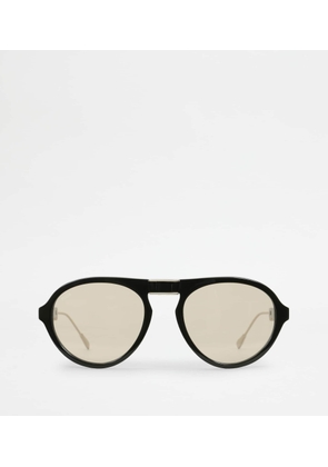 Tod's - Foldable Sunglasses, BLACK,  - Sunglasses