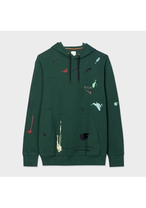Paul Smith Mens Ink Mark Embroidered Hoody