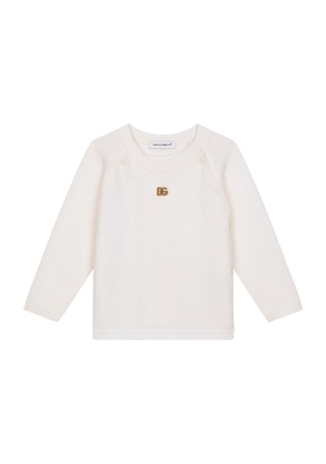 Dolce & Gabbana Kids Cashmere Sweater (3-30 Months)