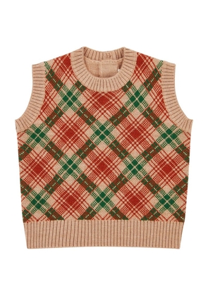 Caramel Merino Wool Maple Vest (3-24 Months)