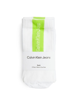 Calvin Klein Logo Socks (Pack Of 2)