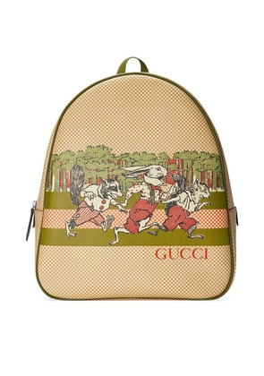 Gucci Kids Animal Print Backpack