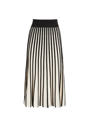 Joseph Stripes Midi Skirt