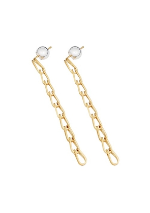 Cage drop earring