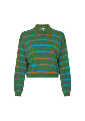 Poloshirt-style sweater