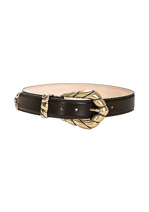 IRO Embella Gold Belt in Cocoa - Brown. Size 70 (also in ).