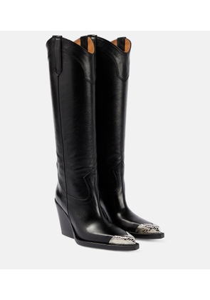 Paris Texas El Dorado embellished leather cowboy boots